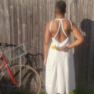 Sugar + Lips Halter Dress